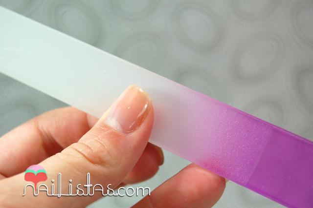 Lima de Cristal o de vidrio