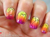 #SemanaCrackle Uñas craqueladas degradado