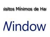 Requisitos Mínimos Hardware Windows