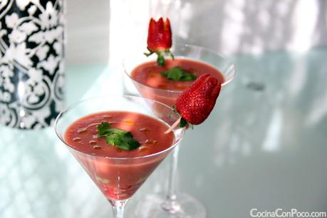 Gazpacho de Fresas