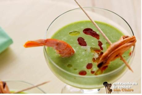 GAZPACHO DE GUISANTES A LA MENTA