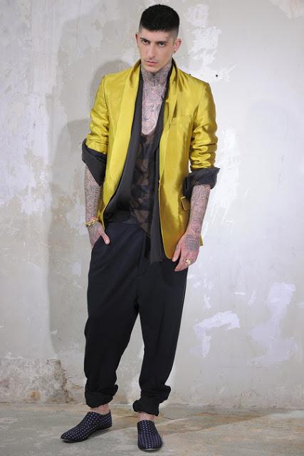 Haider Ackermann SS/14. Paris Fashion Week