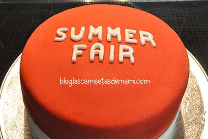 tarta circulos 6 Una tarta con círculos para el Summer Fair