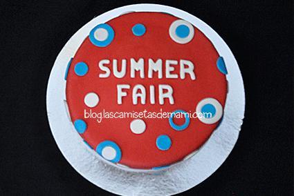 tarta circulos 2 Una tarta con círculos para el Summer Fair