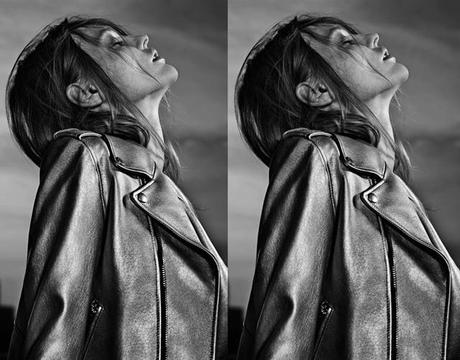 Saint Laurent Resort 2014 collection- Sasha Pivovarova and the neo grunge style