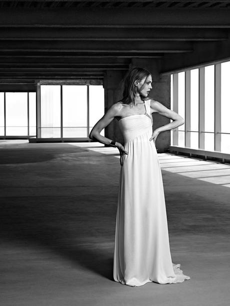 Saint Laurent Resort 2014 collection- Sasha Pivovarova and the neo grunge style