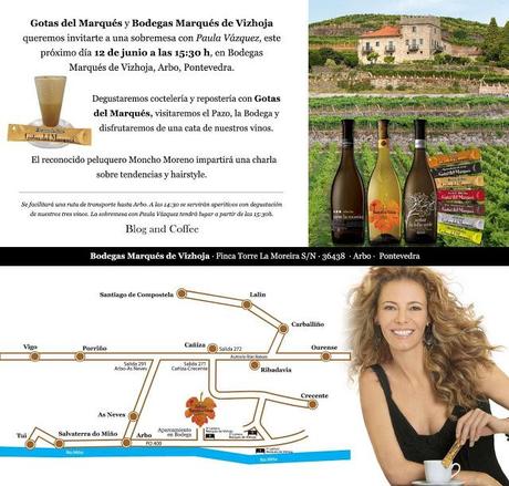 Visitando las Bodegas Marqués de Vizhoja con Paula Vázquez Visitando las Bodegas Marqués de Vizhoja con Paula Vázquez
