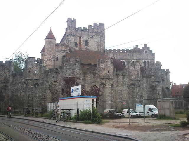 Castillo de Gante en Belgica