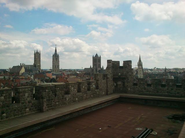 Castillo de Gante en Belgica