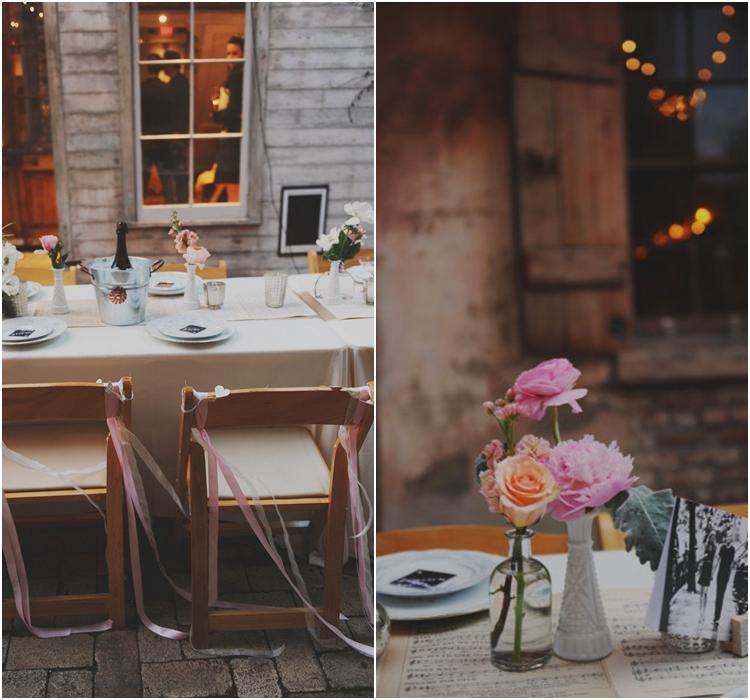 bodas + vintage: iluminando la iglesia...