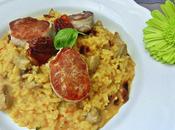 Risotto solomillo cerdo tomates secos