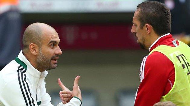 Guardiola ya señala a Ribery como la estrella de su Bayern