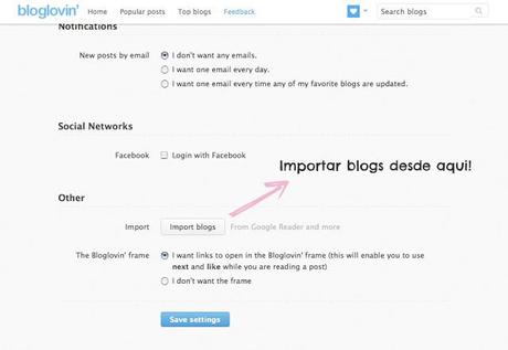 ADIÓS GFC, HOLA BLOGLOVIN' ADIÓS GFC, HOLA BLOGLOVIN'