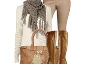 Outfit otoño botas cuero color mostaza