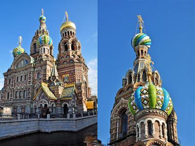 IGLESIA DEL SALVADOR DE LA SANGRE DERRAMADA, RUSIA.