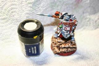 Luces del cargador del Bolter de asalto con Mithril silver