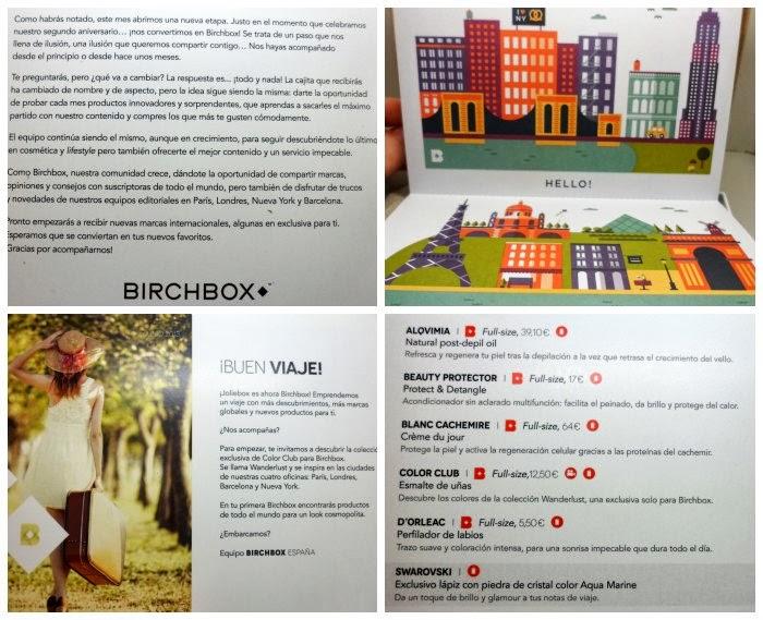 Birchbox Junio 2013 (antigua Joliebox y antigua Glamourum)