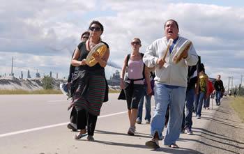 Alberta, en marcha contra las arenas bituminosas