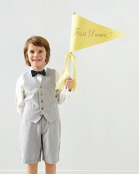 Entrada original de pajes de boda