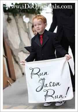 Entrada original de pajes de boda