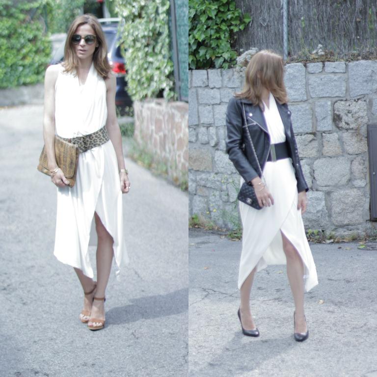 vest and dress