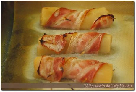 Menú 1: Panini de puerros y bacon con queso gorgonzola y aceitunas #menuVictofer