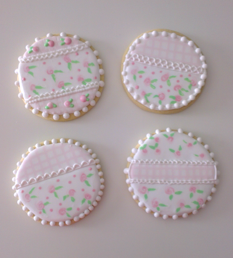 ♥ Galletas decoradas estilo Shabby Chic