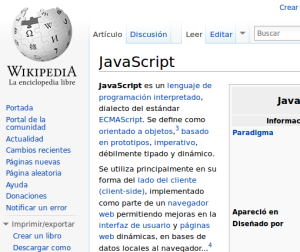 javascript-wikipedia