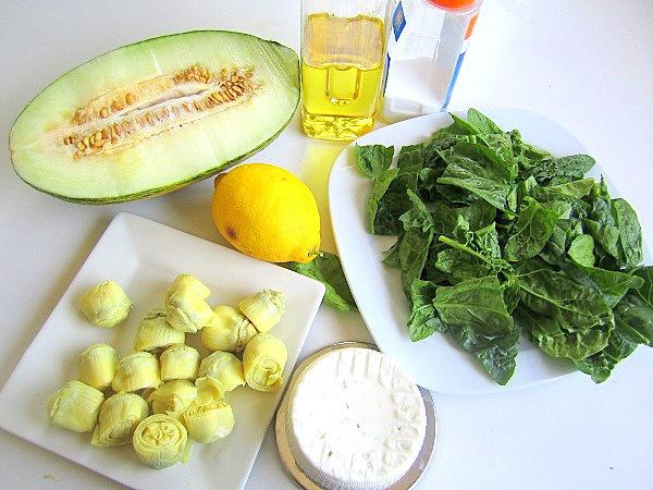 Ensalada-de-espinacas-y-alcachofas