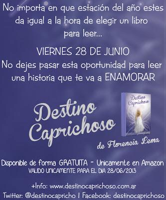 + eBook Destino Caprichoso de Florencia Lema GRATIS en AMAZON