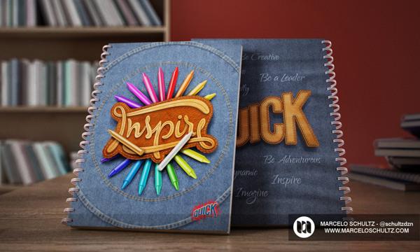 Quick's: cuadernos inspiradores en forma de vaquero