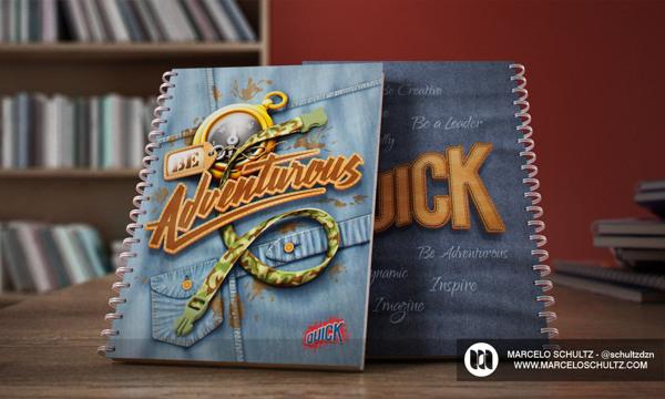 Quick's: cuadernos inspiradores en forma de vaquero