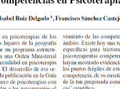 Evidencias Competencias Psicoterapias Angona col.
