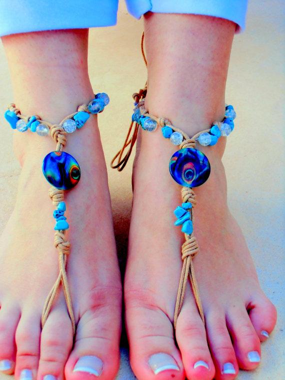 Barefoot sandals. wedding sandals.  boho barefoot sandals, barefoot sandles, crochet barefoot sandals, , yoga, anklet  hippie shoes