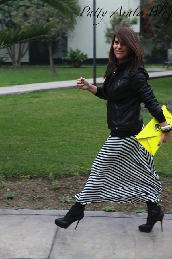 Neon and Stripes Make over