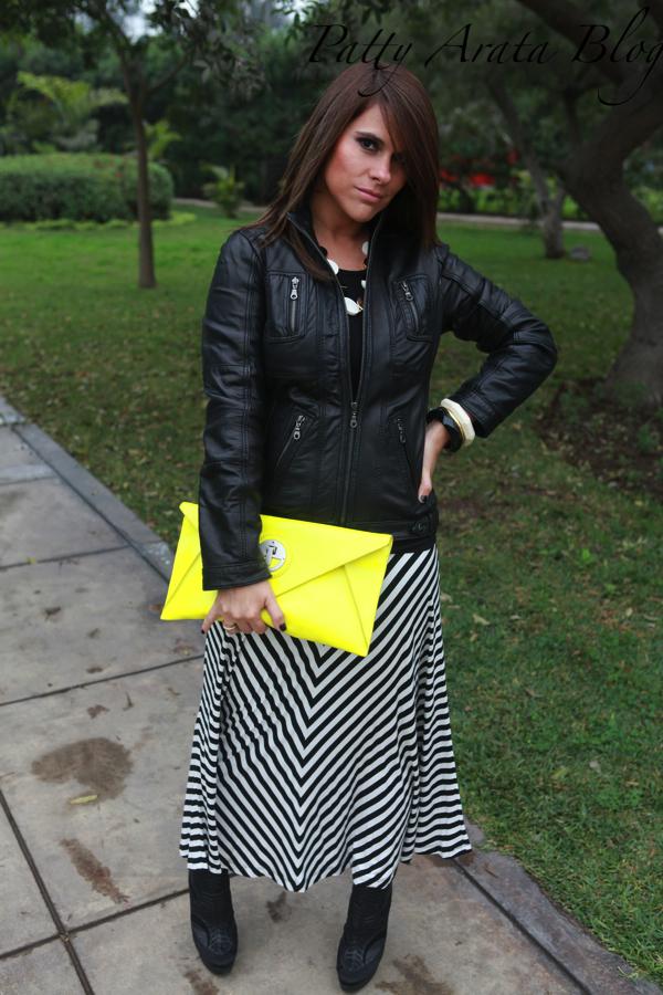 Neon and Stripes Make over