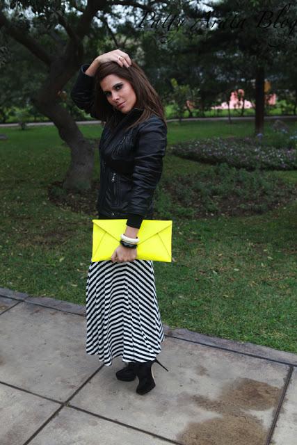 Neon and Stripes Make over