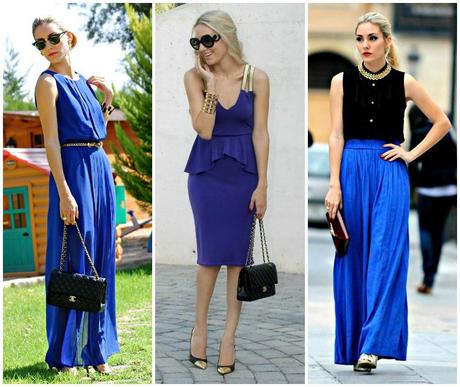 Black and Blue Outfits