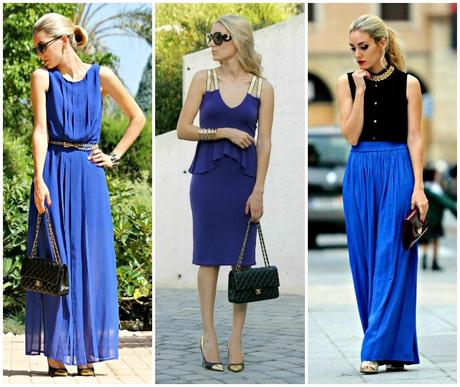 Black and Blue Outfits