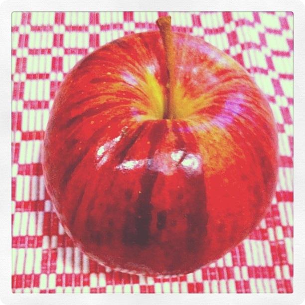ONE APPLE A DAY...