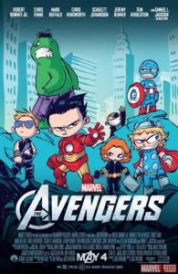 Póster de Los Vengadores por Skottie Young