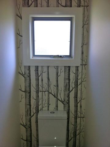 El papel pintado de troncos / Trees wallpaper