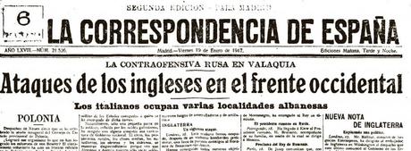 Entre noticias de un fatídica guerra nos encontramos al fantasma del barrio de Capuchinos de Málaga.