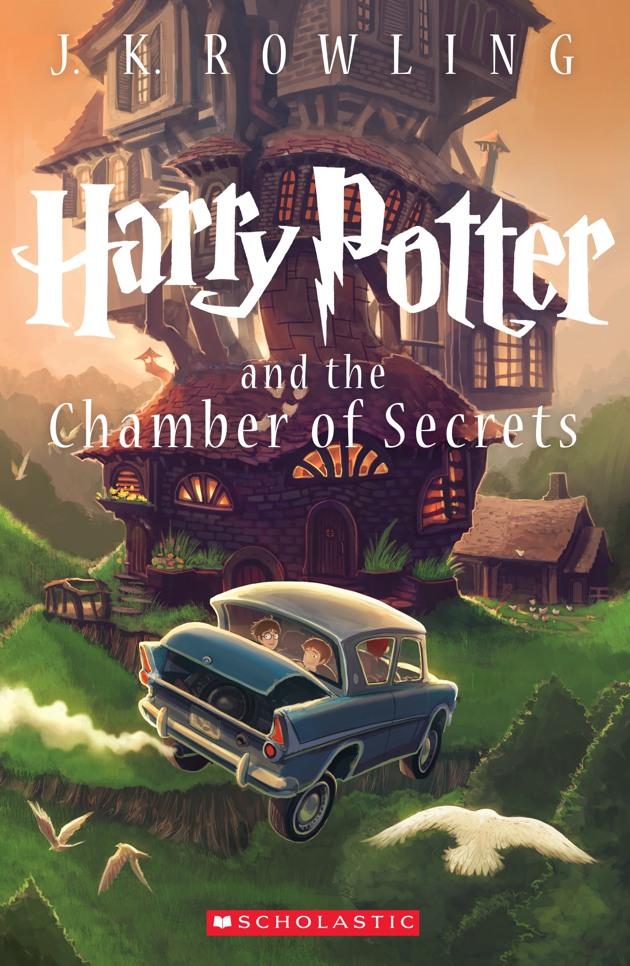 Harry Potter y la cámara secreta nueva cubierta
