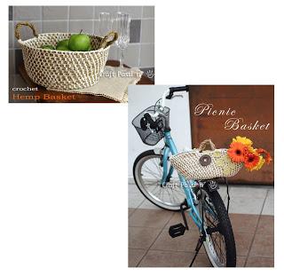 UN CESTO DE GANCHILLO PARA  EL VERANO DE CRAFTPASSION