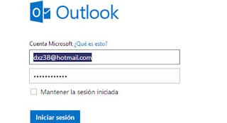 iniciar sesion outlook con hotmail