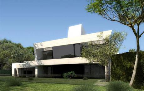 A-cero presenta imágenes de obra de la reforma de la vivienda unifamiliar en Sevilla