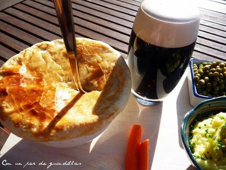 Steak and Guinness pie