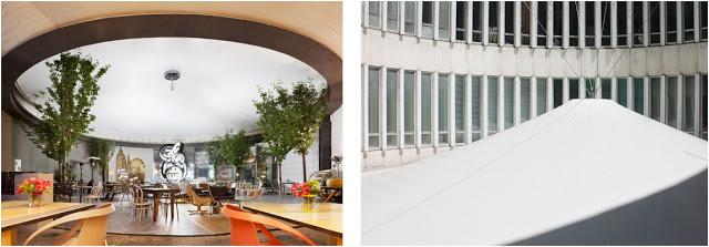 Decoración de interior con notas de exterior. Casa Decor 2013