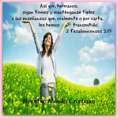 Firmes en nuestra fe